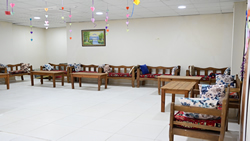 Özel Yuvamız Bakım Merkezi bina içi etkinlik salonu